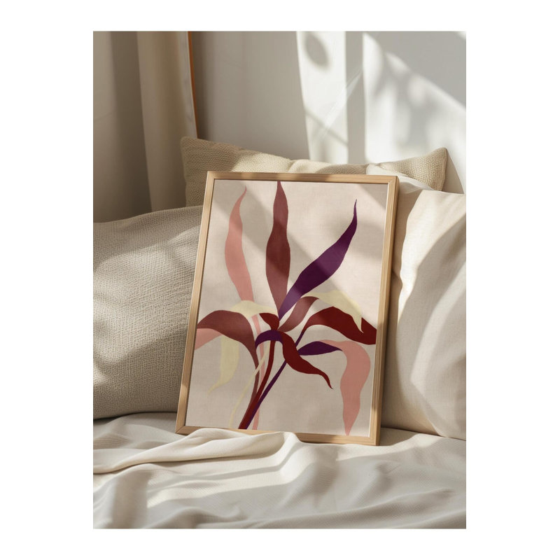 Peinture décorative encadrée