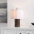 Rosalie 17.5" Marble Table Lamp