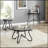 Stylish Tempered Glass Surface Console Table With Sturdy Construction For Modern Living Rooms And Offices