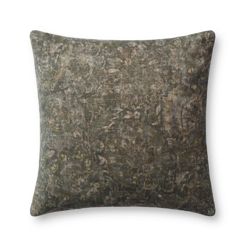 Natural Cotton 22" Square Throw Pillow Cover
