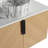 30" bathroom vanity with ceramic sink