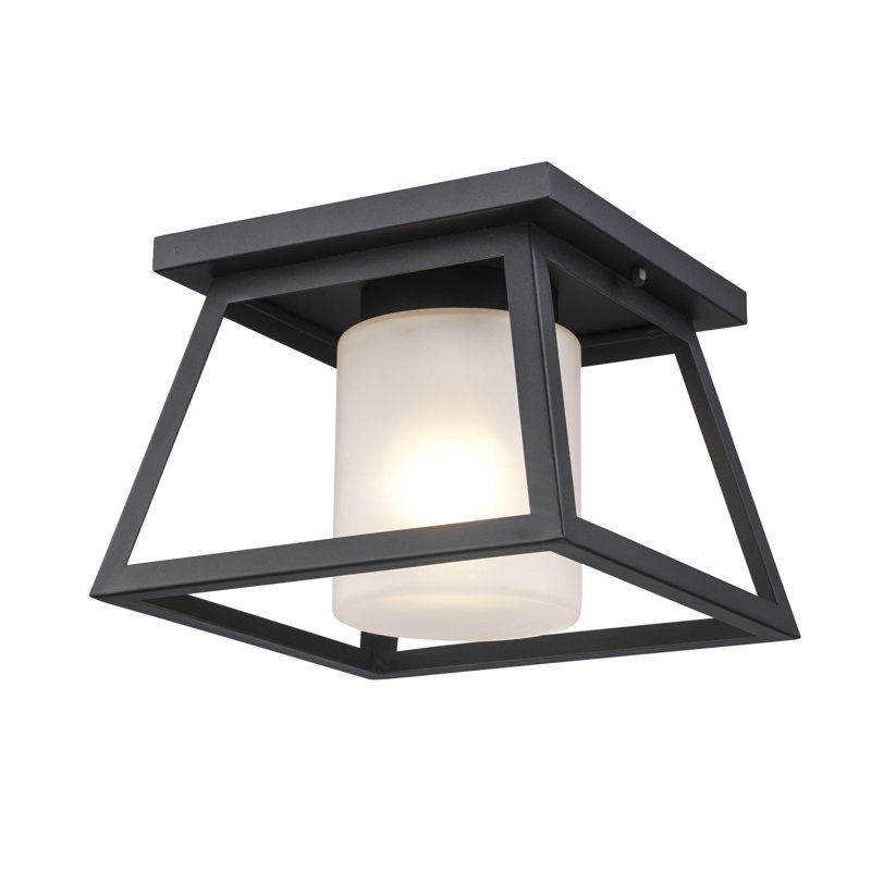 1 - Bulb Outdoor Flush Mount