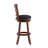 Aislinn Swivel Upholstered Counter Stool with Solid Wood Frame-167070530