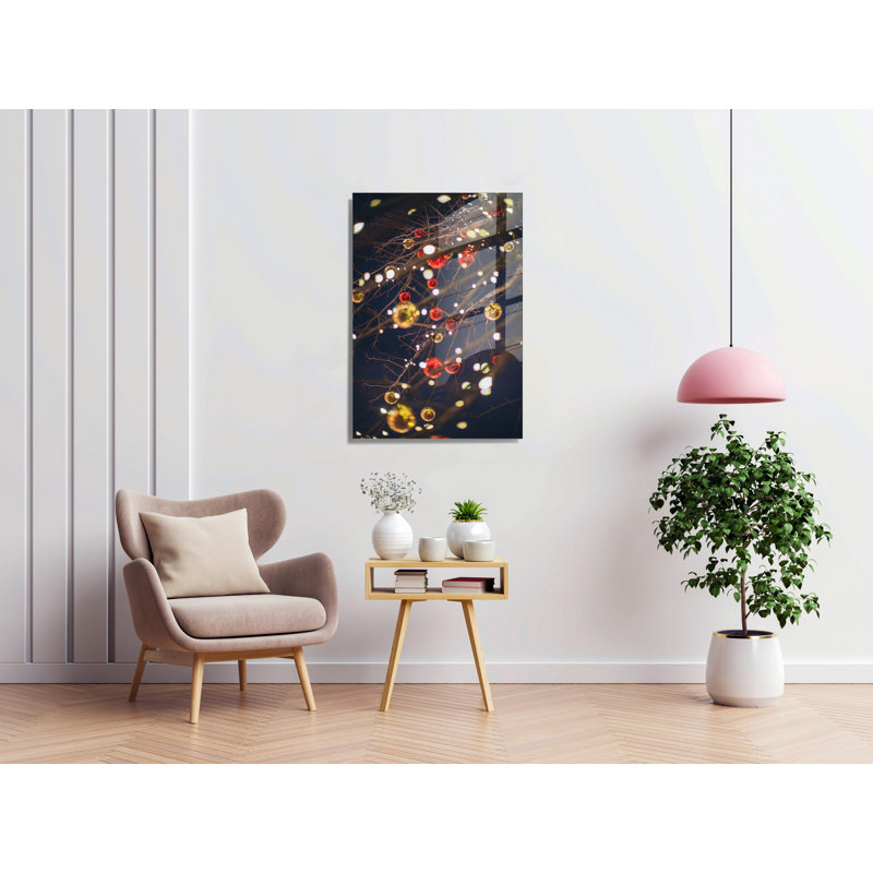 Stunning Tempered Glass Wall Art Painting, 27.6 x 39.4 inches | 100% Tempered Glass, Thickness: 0.16 inches | Elegant Home Decor for Living Room or Office, Durable & Easy to Clean, Perfect Gift Idea