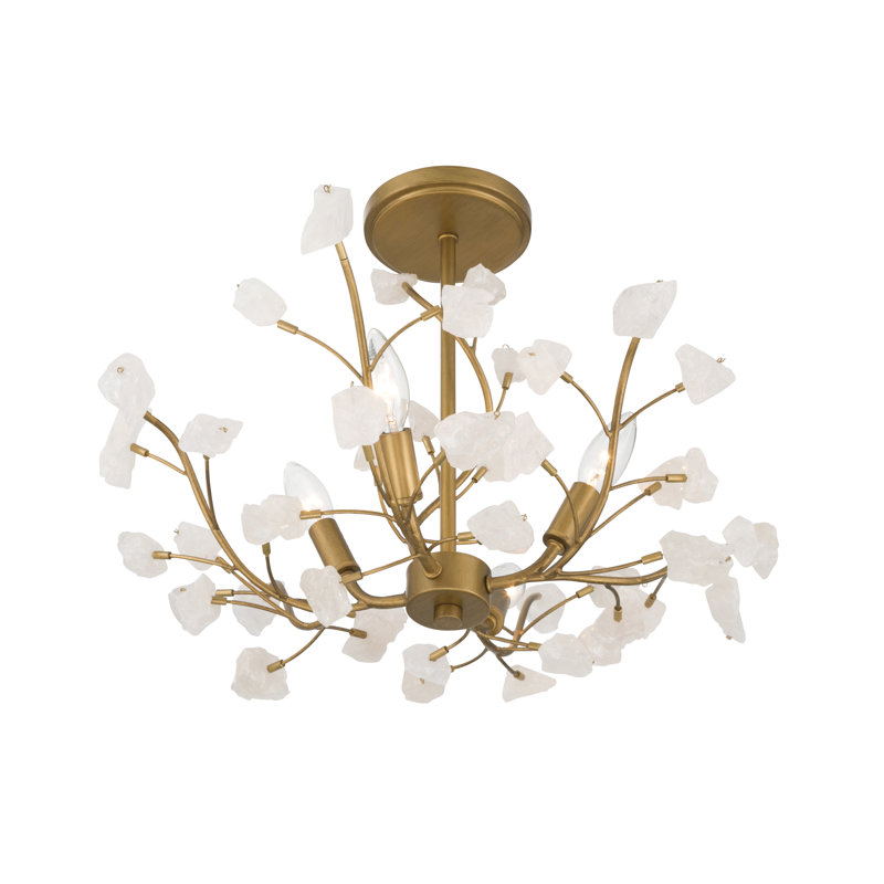 Plafonnier semi-encastré 4 lumières 22 po Ramus
