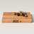John Boos Chop N Slice Large Maple Wood Edge Grain Cutting Board, 10"x10"x1.25"-71510928