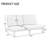 Patio Outdoor Sofa with Cushions-240230495-240230499