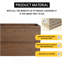 Meuble-lavabo mural 36 po (seulement le corps de l'armoire)-1359220618
