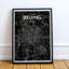 Beijing City Map - Unframed Graphic Art Print on Paper-382908096-298261226