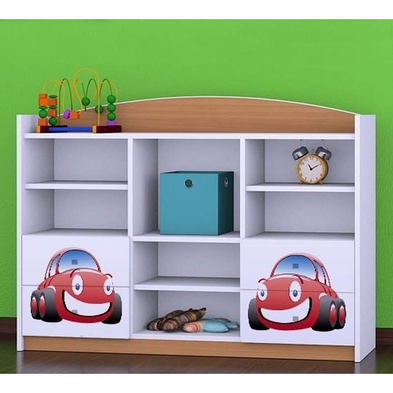 Cedric 92cm H X 129cm W Kids Cube, Natural