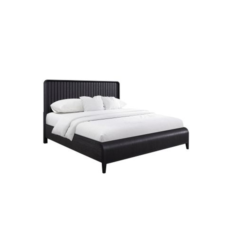 Luxurious Waterfall Panel Bed, Queen