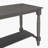 6-Piece Counter Height Dining Table Set Table with Shelf 4 Chairs and Bench for Dining Room-1888852646