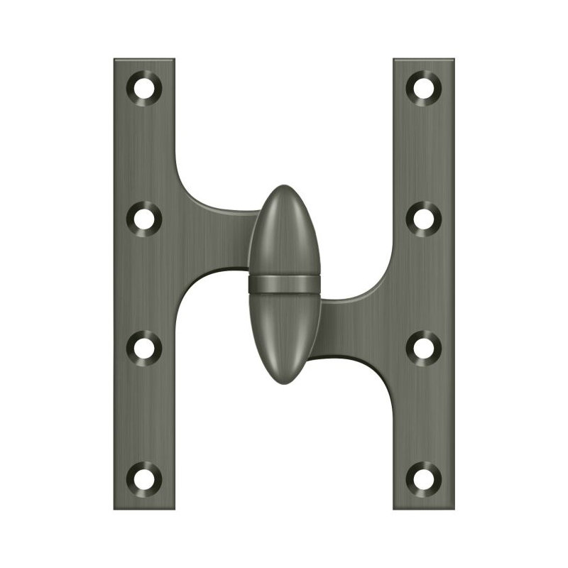 Hinge, Antique Nickel, Right Hand