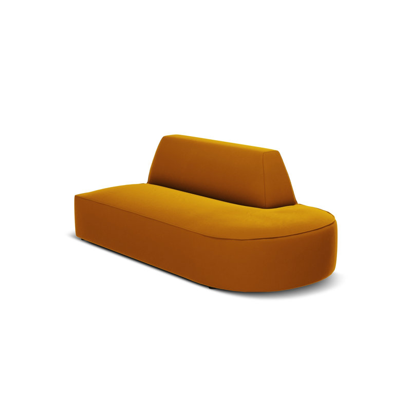 Francisca 2 Seater Sofa, Yellow