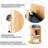 360 Rotating Multifunctional Full - Length Mirror With Hook Storage And Solid Wood, For Home Decor Gym