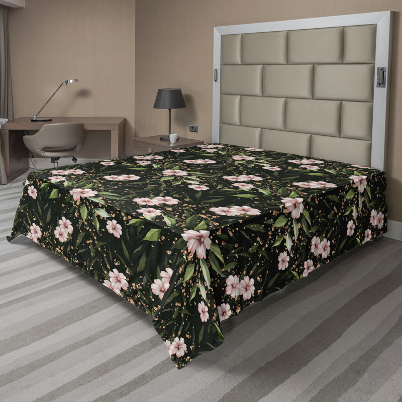 Drap plat Ambesonne, Drap plat pour très grand lit californien