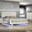 Mobilier de chambre à coucher moderne à DEL sous le lit