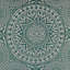 Compass Damask Square Indoor / Outdoor Pillow Cover & Insert
