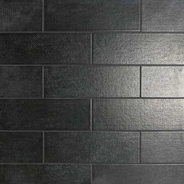 Diesel 4 in. x 12 in. Glossy Ceramic Tile, Blue