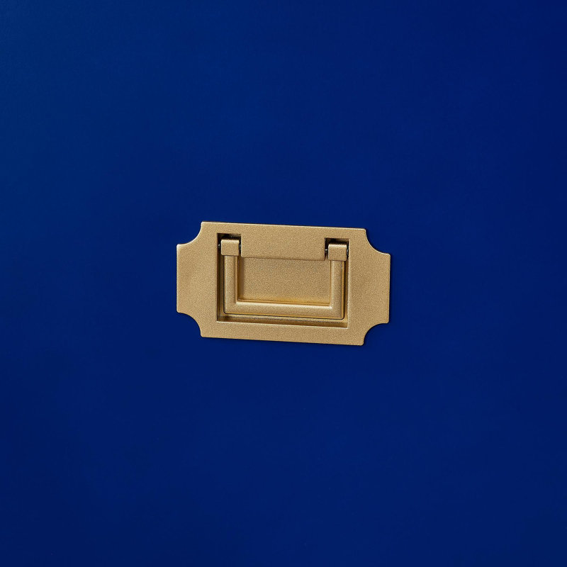 Console Campaign Entertainment Center - Bleu marine