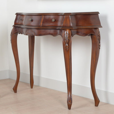 American Country Style Solid Wood Console Table