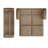 93" King Size Pull Out Sofa Bed-138808717