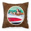  Housse et insert de coussin d'extérieur carré Mona Lisa avec Corgi