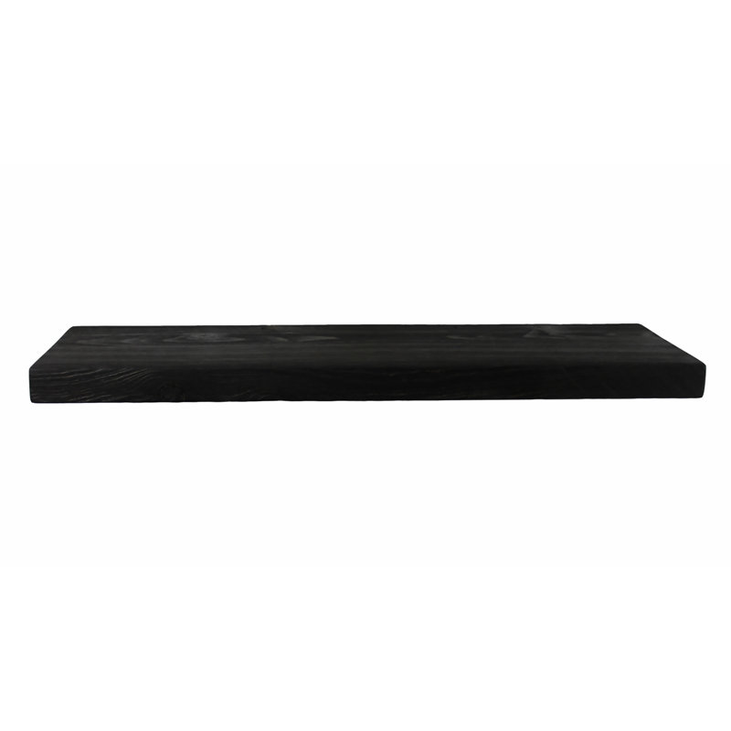 Devyn Pine, 2" H x 36" W x 10" D, Black