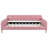 Full Size Upholstered Daybed with 4 Support Legs, Fabric Sofa Bed for Guest Room, Lounge or Living Room，Rubine-2027783487
