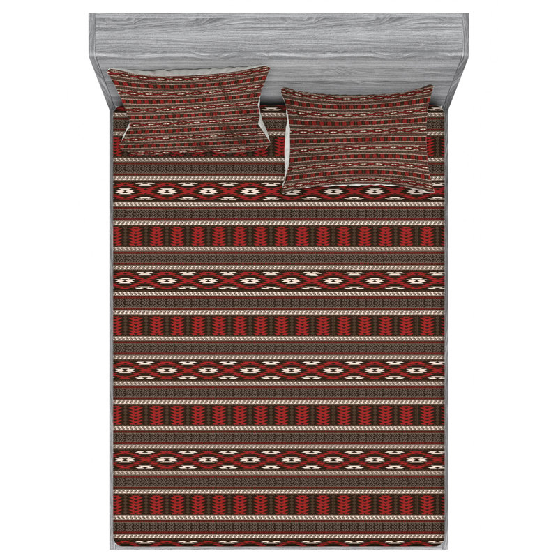 Microfiber Sheet Set, Full Sheet Set with Fitted Sheet