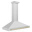 Hotte de cuisine en acier inoxydable 48 po ZLINE-69376867