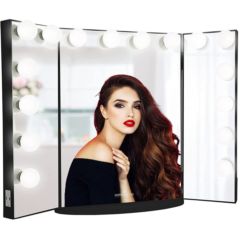 Miroir de salle de bain Hollywood Glow Pro