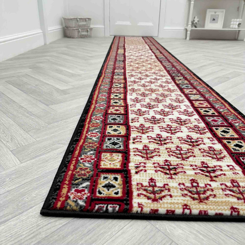 Runner Geometric Area Rug, Runner 60 x 150 cm
