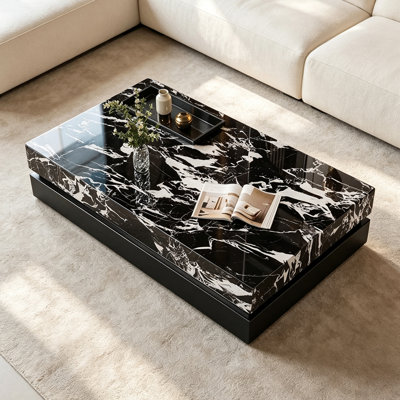 Modern Minimal Light Luxury Coffee Table