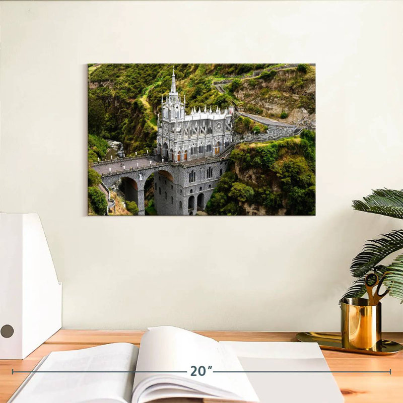 Lilie Las Lajas Shrine, 8" H x 12" W