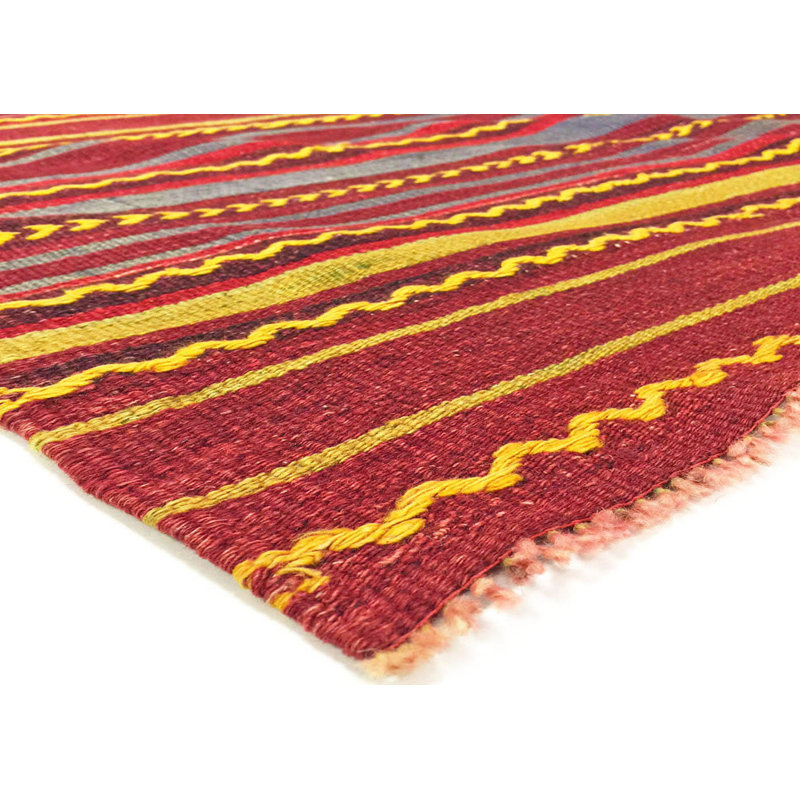 One-of-a-Kind 2'11" X 5'2" 1960s Wool Area Rug in