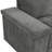 Grey Sectional Sleeper With Ample Storage And Frame L Shaped Pull Out Function Sections
