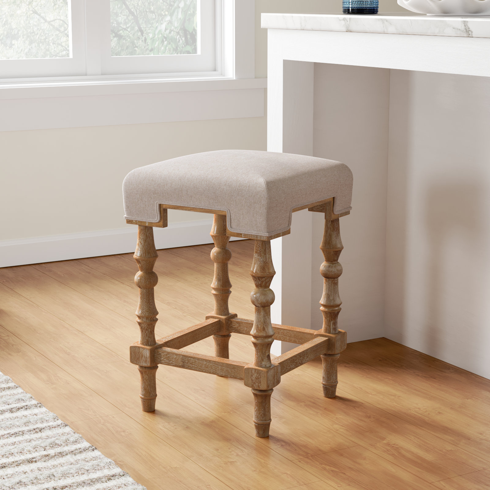 Hinckley Bar Stool, Counter Stool (24" Seat Height)