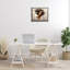 Cadre flottant femme avec papillons blancs, design par Arlington Prints-180572367-180572363
