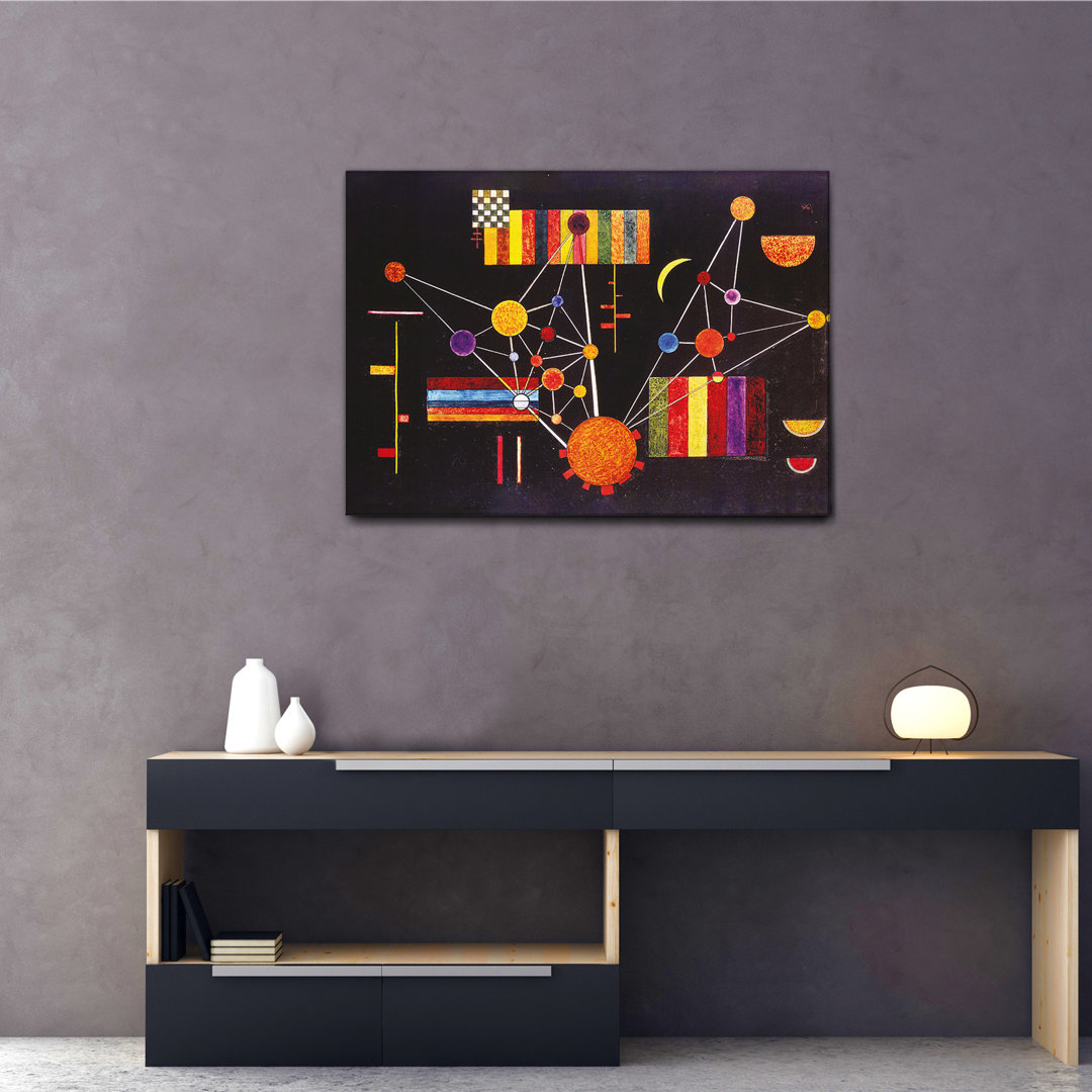 Leinwandbild Reticolo von oben von Vassily Kandinsky