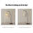 Modern Resin Rattan Weaving Artistic Floor Lamp