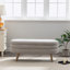 Banc de rangement à couvercle rabattable Khaseem-1166793999