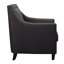 Fauteuil en polyester de 29 po de largeur Damira-506675909