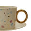Azyiah Bone China Teacup and Saucer