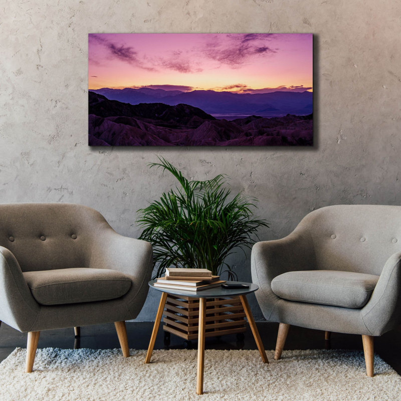  «Mort Valley Sunset» par Epic Portfolio, art mural 60 po x 30 po, H 30 po x l 60 po