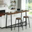 Rectangular Wood Top Dining Table