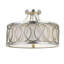 Graham 3 - Light Semi Flush Mount-659256596
