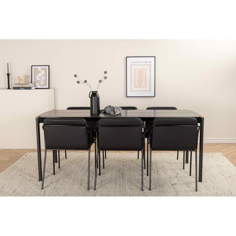 Pelle 6 - Person Dining Set
