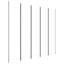 Paravent 5 panneaux vidaXL en tissu blanc 98,4 "x 86,6"-88446018-88446024-94826620