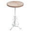 Table de bout de style rétro avec pieds usés